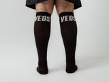 EasyFit compression socks showing grip sole detail, 15-20mmHg graduated compression socks Australia