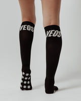 EasyFit compression grip socks, 15-20mmHg graduated compression with GripTech non-slip sole